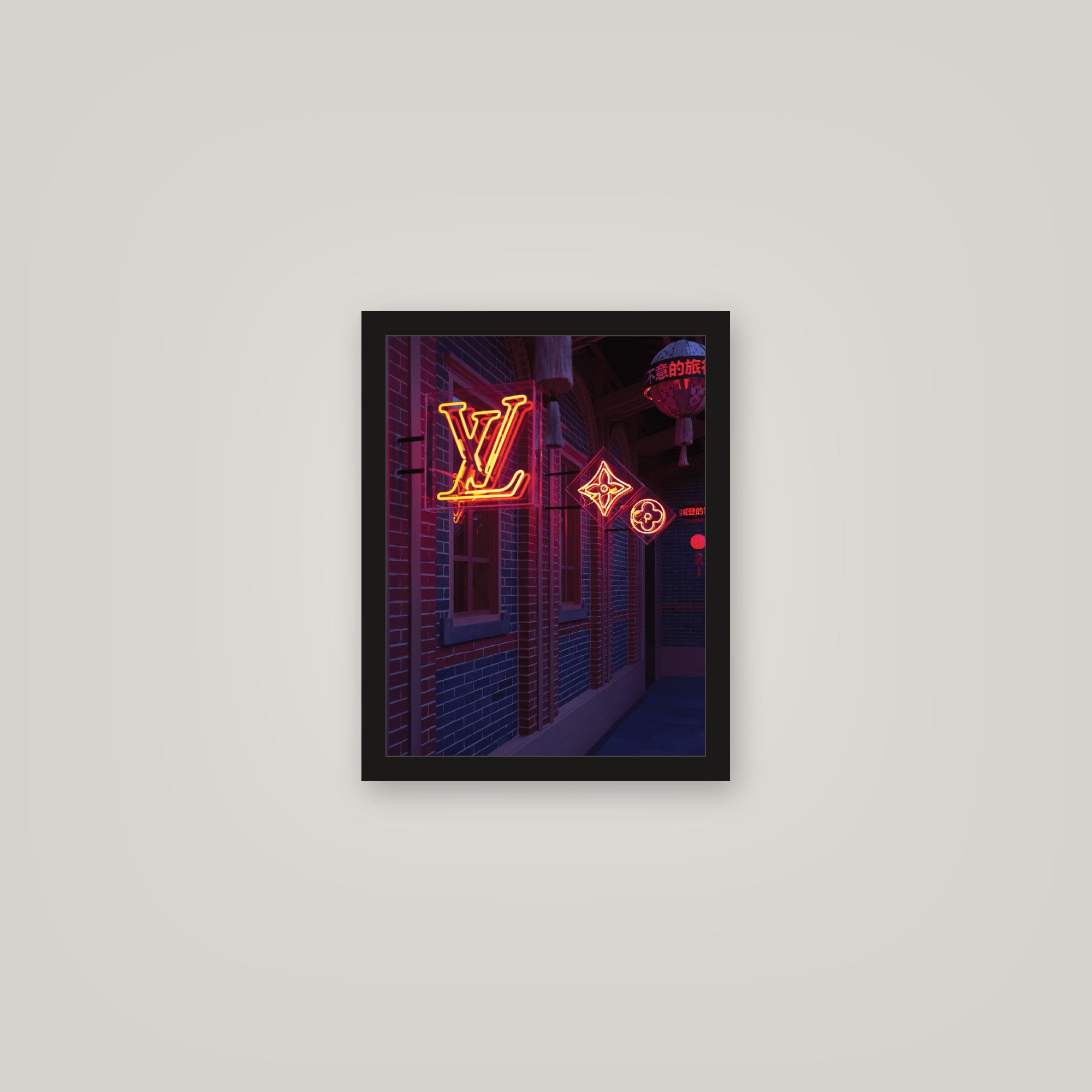[auto-mockup] NEON LV POSTER - 11 x 14in.