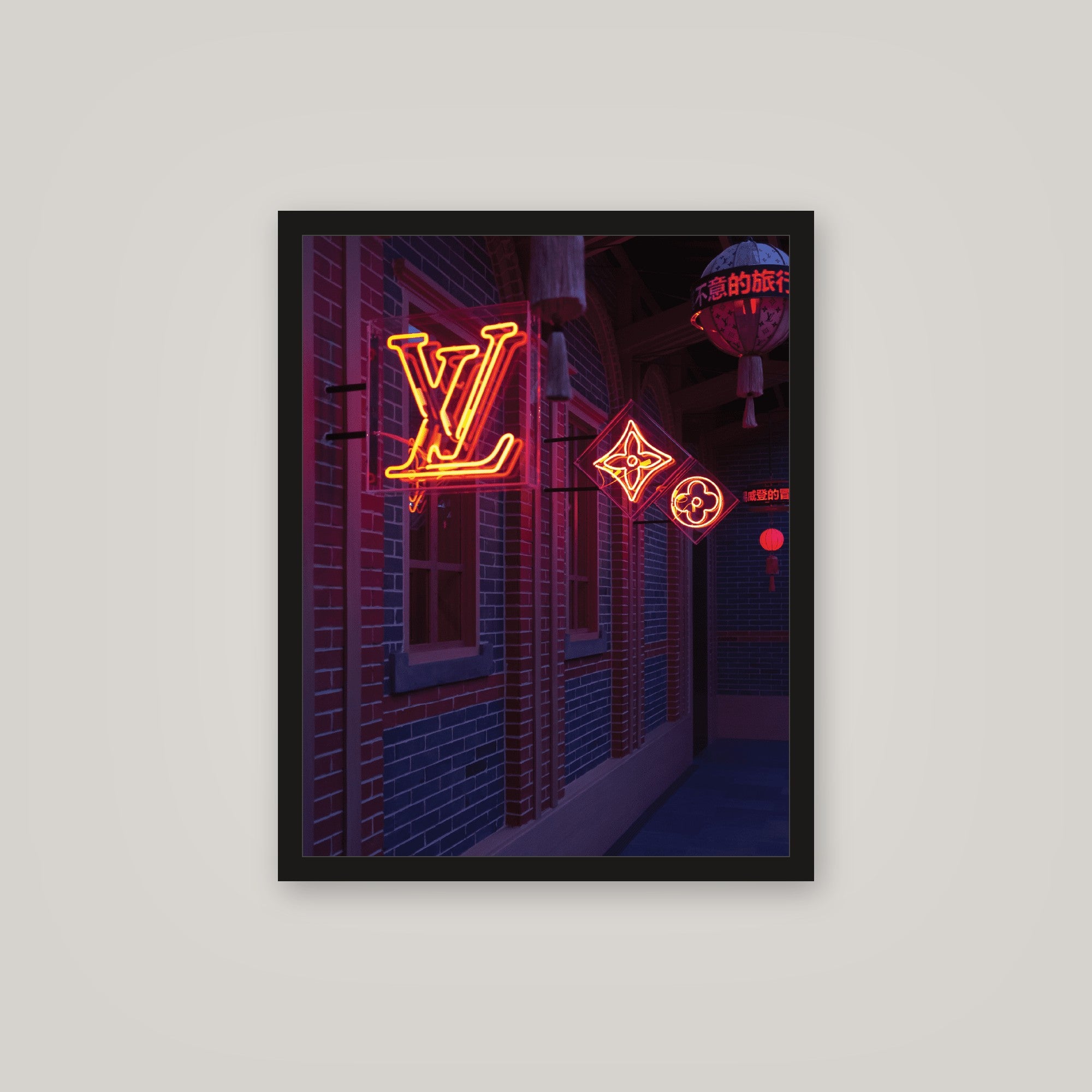 [auto-mockup] NEON LV POSTER - 16 x 20in.