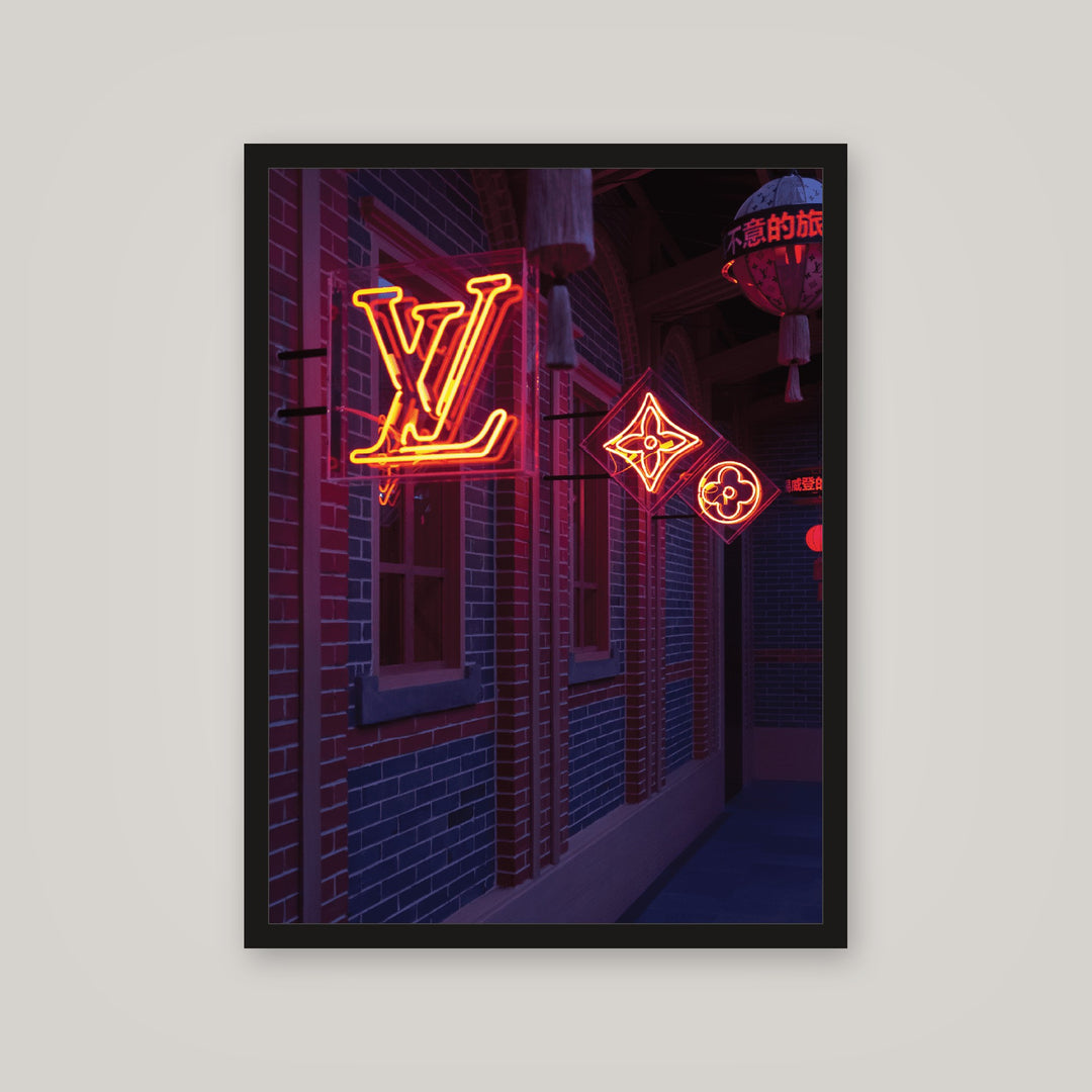 [auto-mockup] NEON LV POSTER - 18 x 24in.