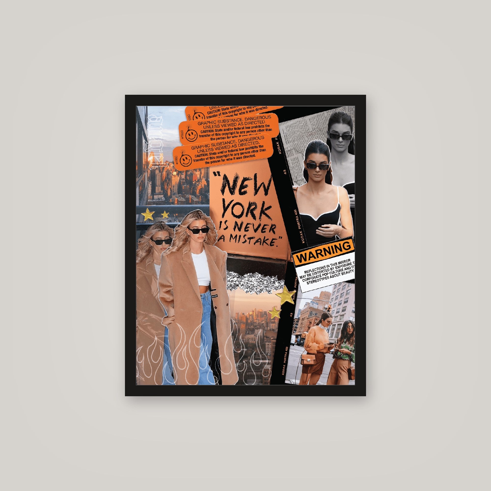 [auto-mockup] NEVER A MISTAKE POSTER - 16 x 20in.