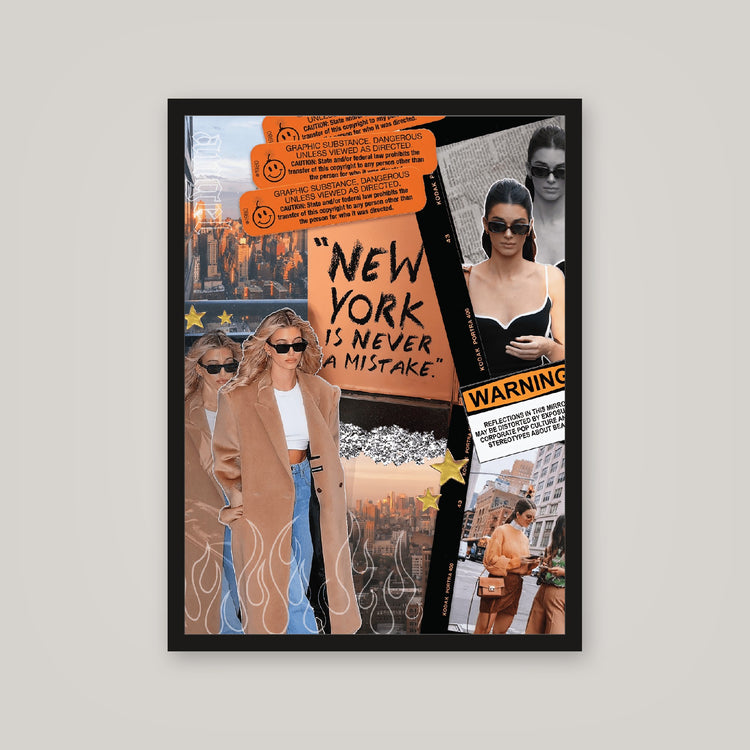 [auto-mockup] NEVER A MISTAKE POSTER - 18 x 24in.