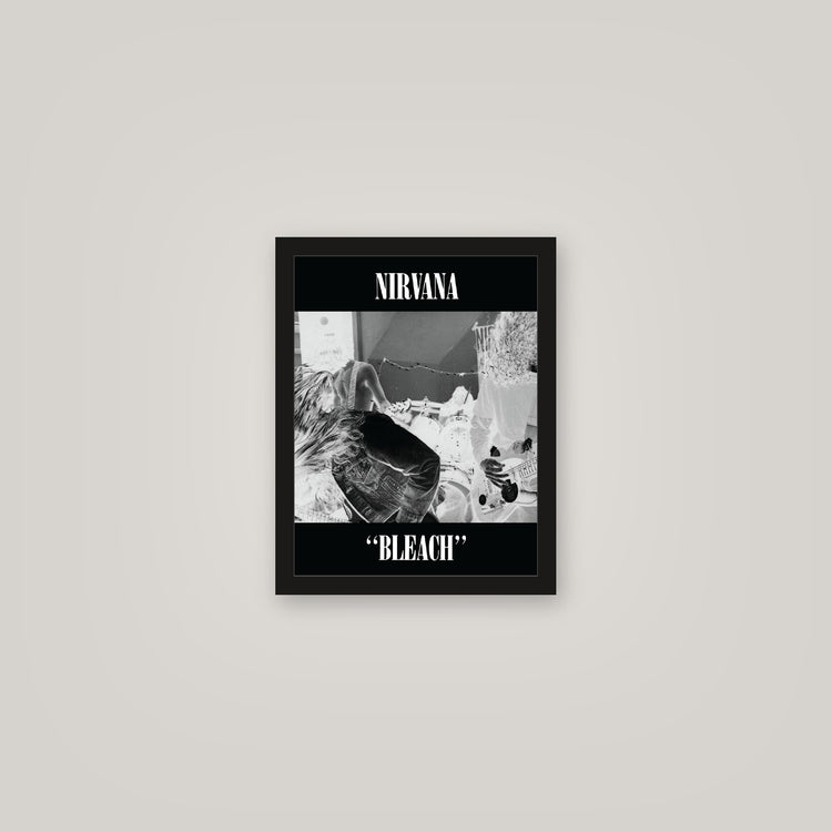 [auto-mockup] NIRVANA BLEACH INVERTED POSTER - 11 x 14in.
