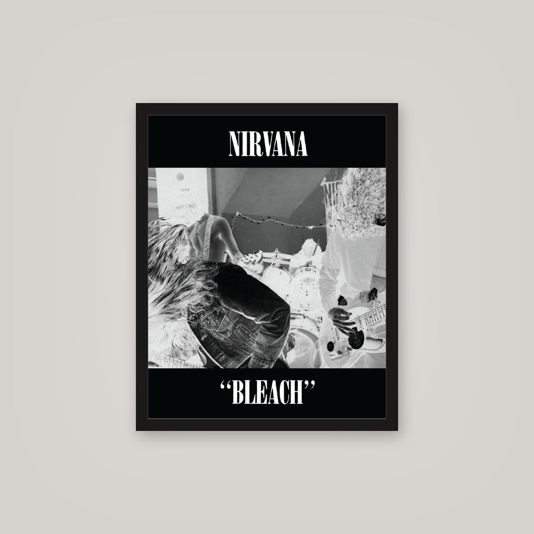 [auto-mockup] NIRVANA BLEACH INVERTED POSTER - 16 x 20in.