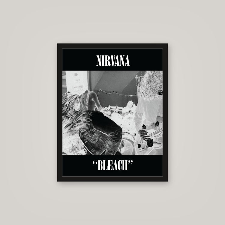 [auto-mockup] NIRVANA BLEACH INVERTED POSTER - 16 x 20in.