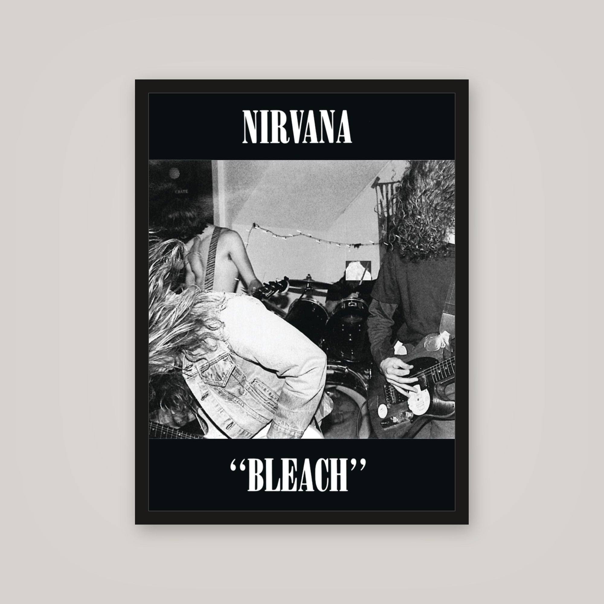 [auto-mockup] NIRVANA BLEACH POSTER - 18 x 24in.