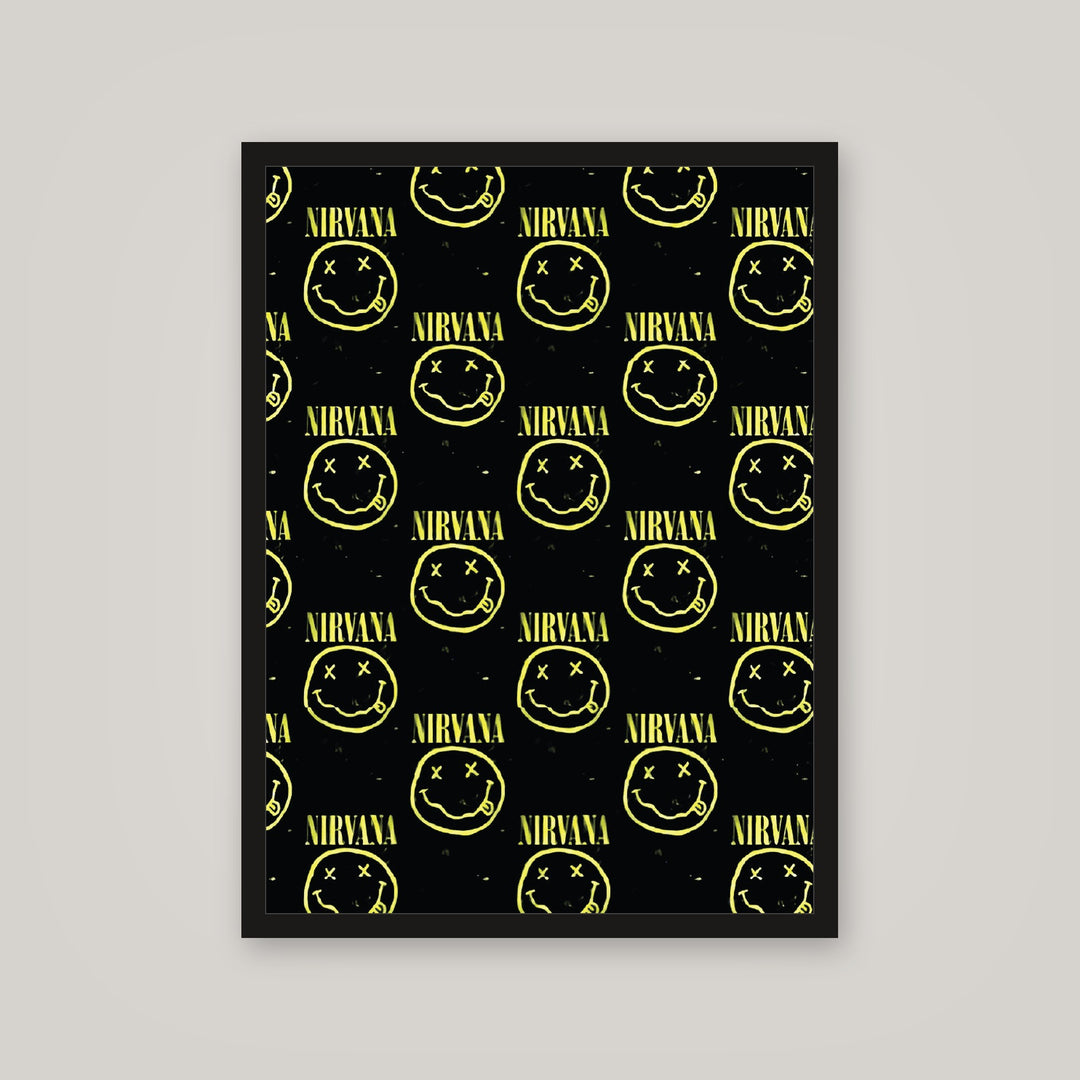[auto-mockup] NIRVANA FACES POSTER - 18 x 24in.