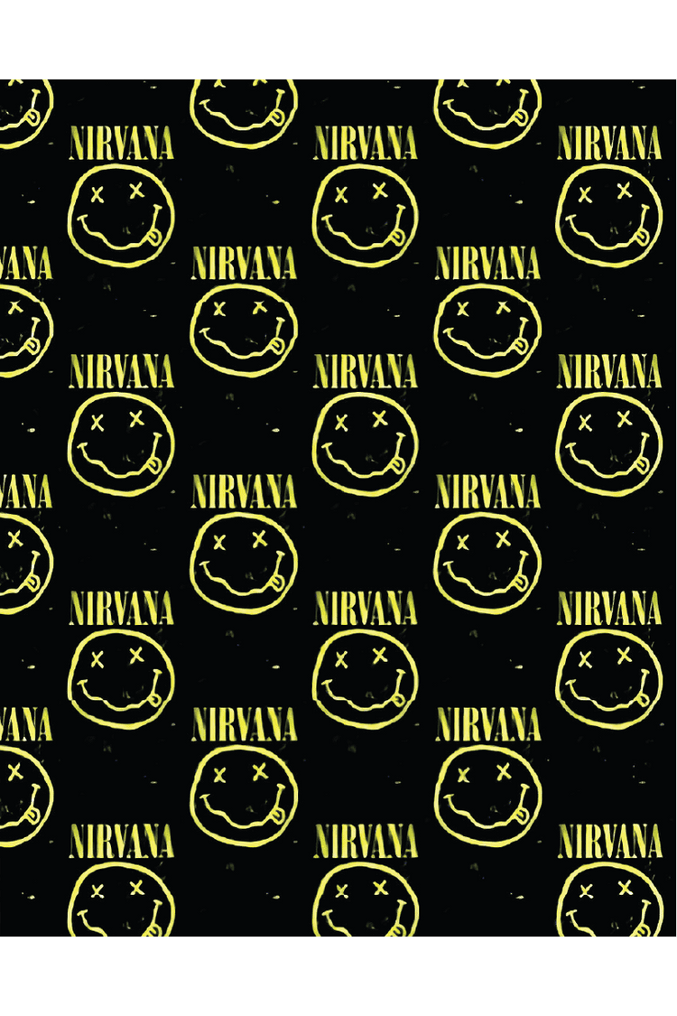 NIRVANA FACES POSTER - PosterFi