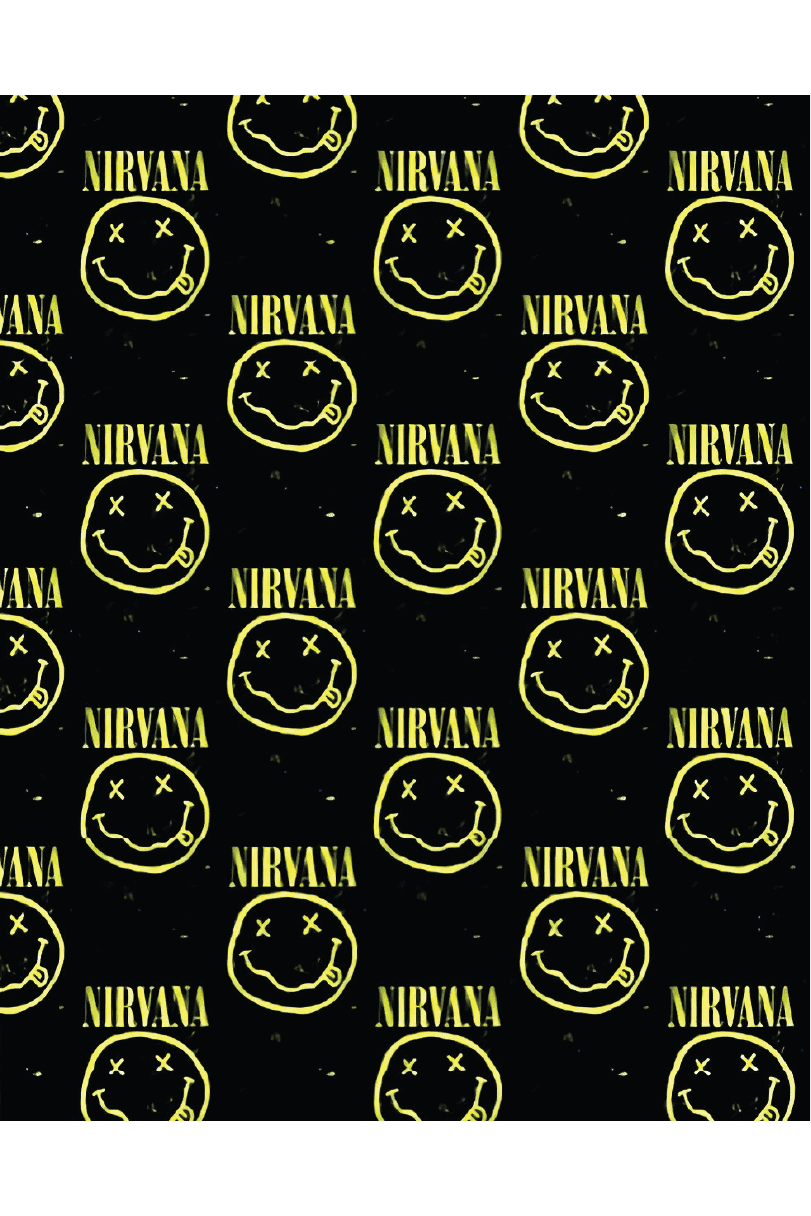 nirvana smiley face wallpaper