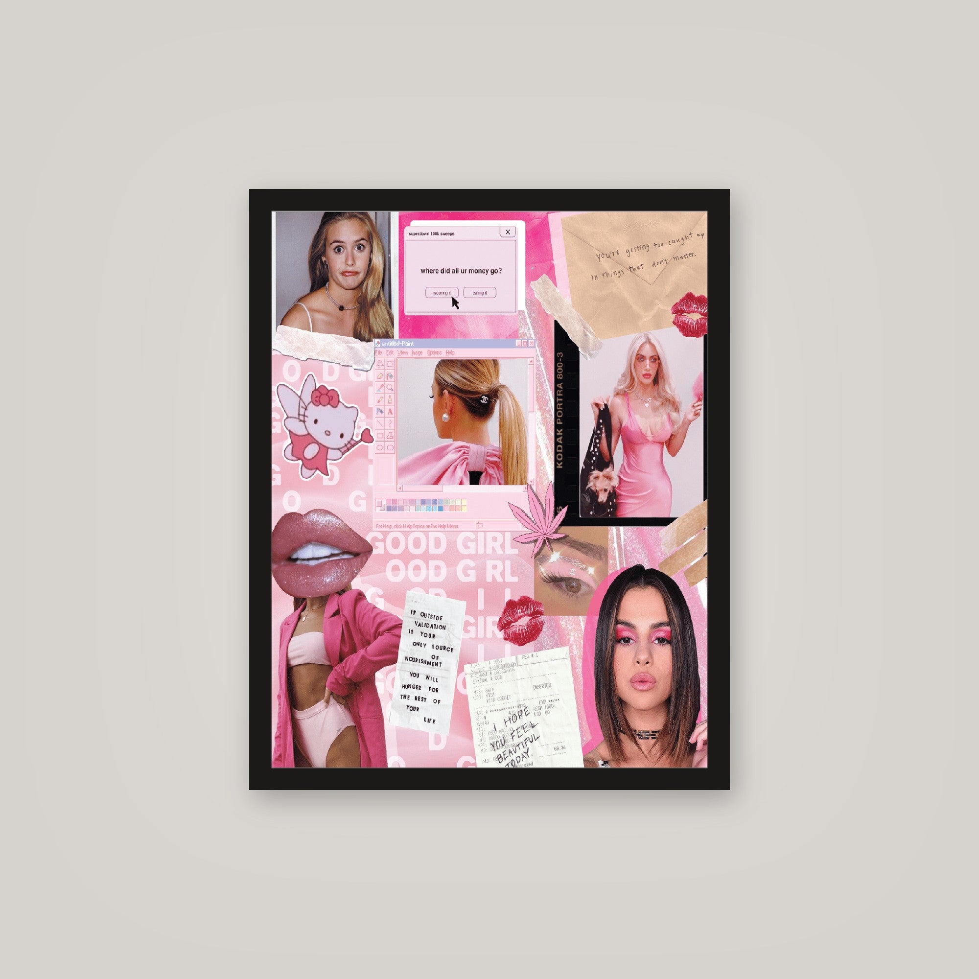 [auto-mockup] NO MONEY POSTER - 16 x 20in.