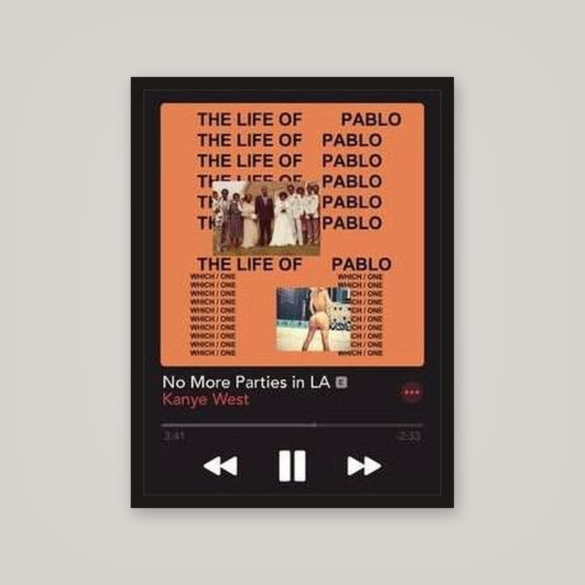 [auto-mockup] NO MORE MUSIC POSTER - 18 x 24in.