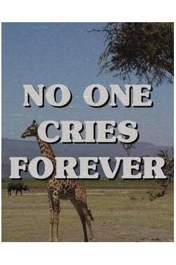 NO ONE CRIES POSTER - PosterFi
