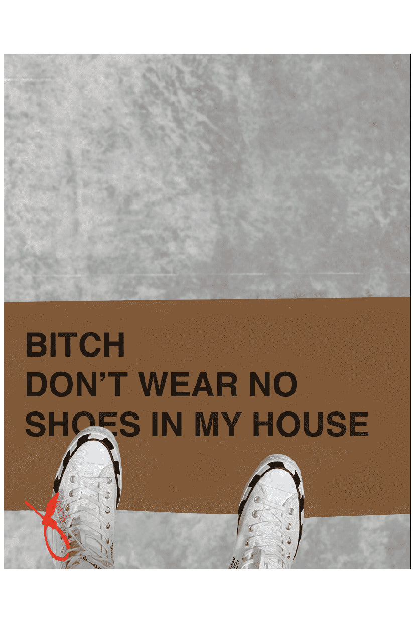 NO SHOES POSTER - PosterFi