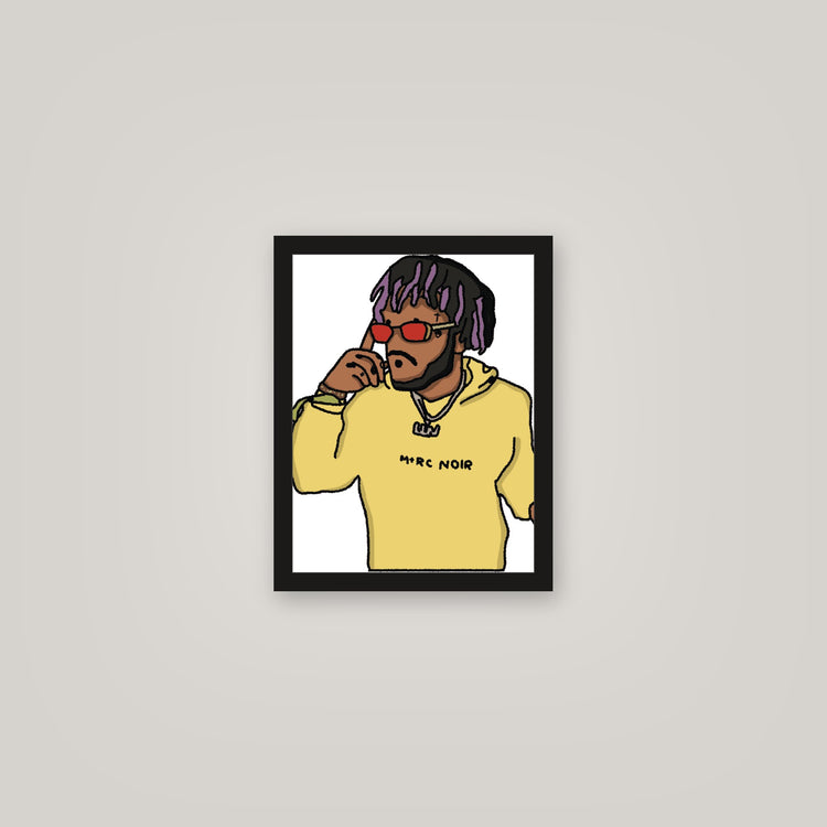 [auto-mockup] NOIR UZI POSTER - 11 x 14in.