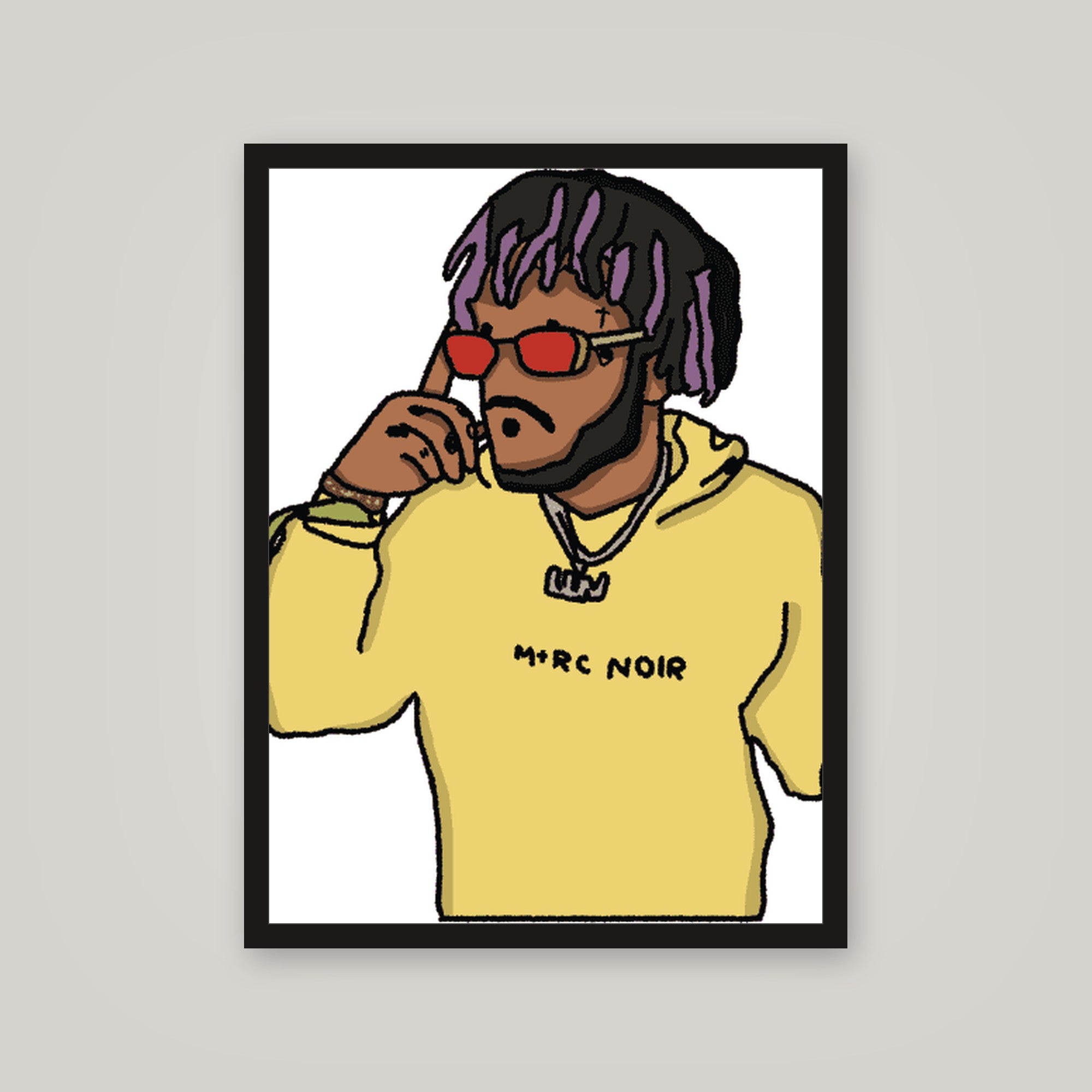 [auto-mockup] NOIR UZI POSTER - 18 x 24in.