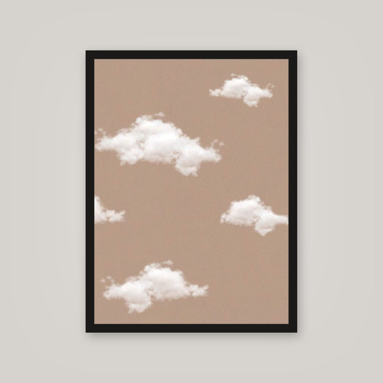 [auto-mockup] NUDE CLOUDS POSTER - 18 x 24in.