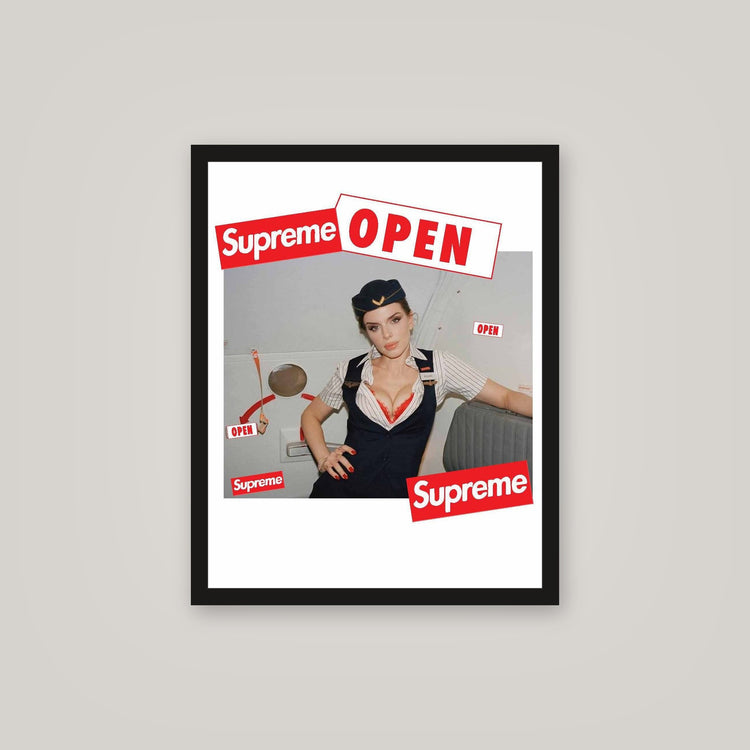 [auto-mockup] OPEN JULIA FOX POSTER - 16 x 20 in.