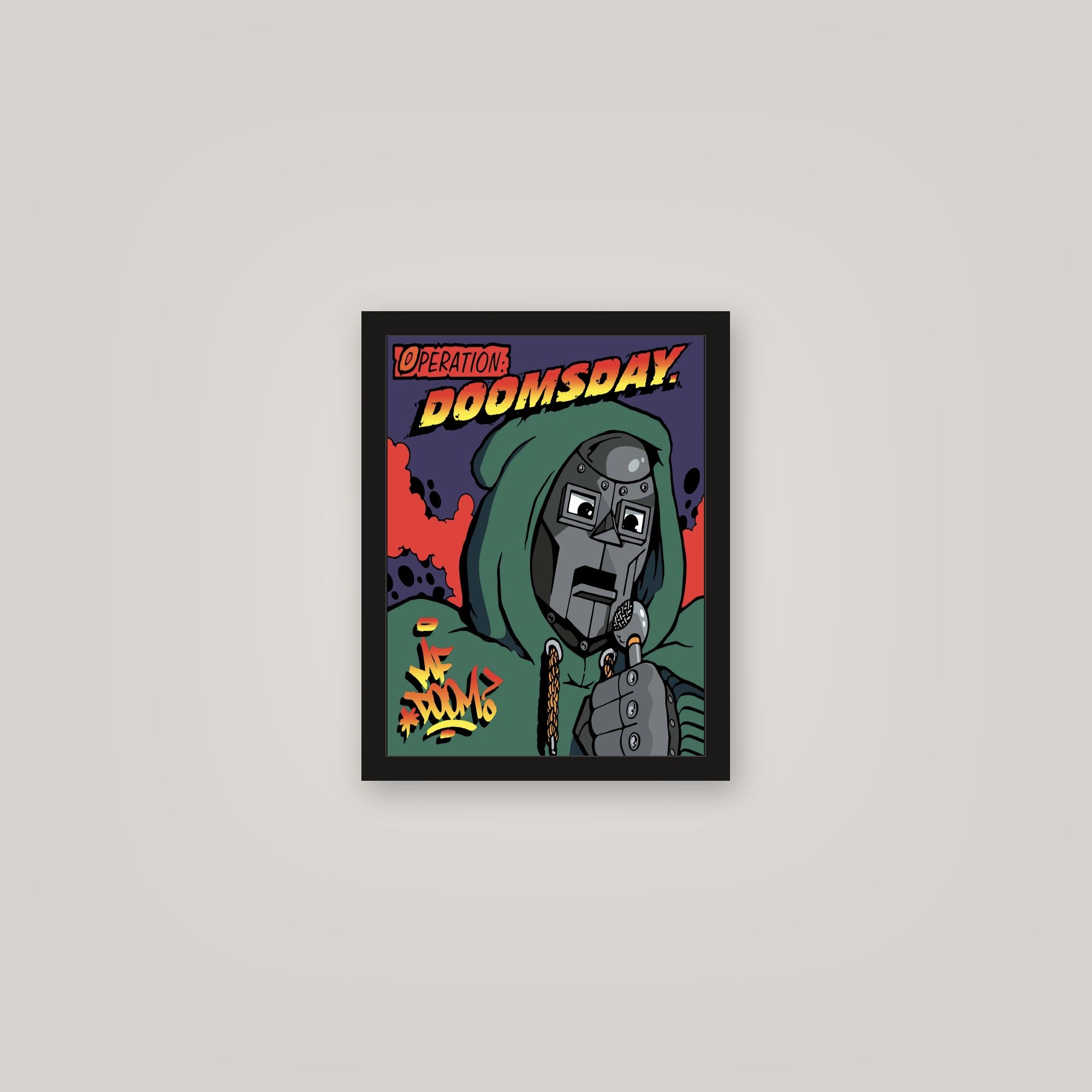 [auto-mockup] OPERATION DOOMSDAY POSTER - 11 x 14in.