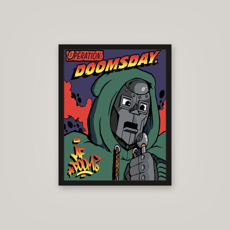 [auto-mockup] OPERATION DOOMSDAY POSTER - 16 x 20in
