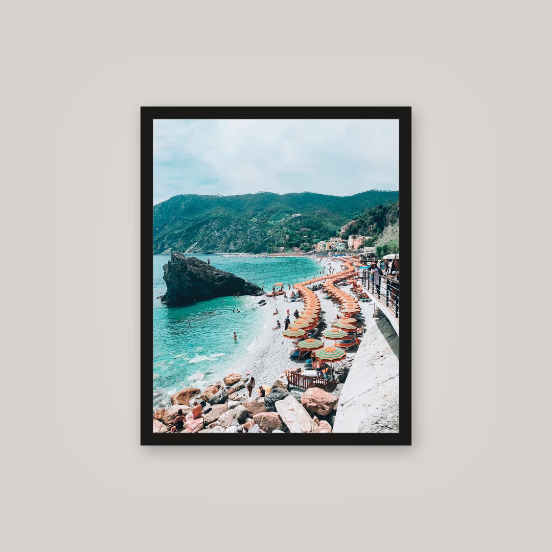 [auto-mockup] ORANGE UMBRELLAS POSTER - 16 x 20in.