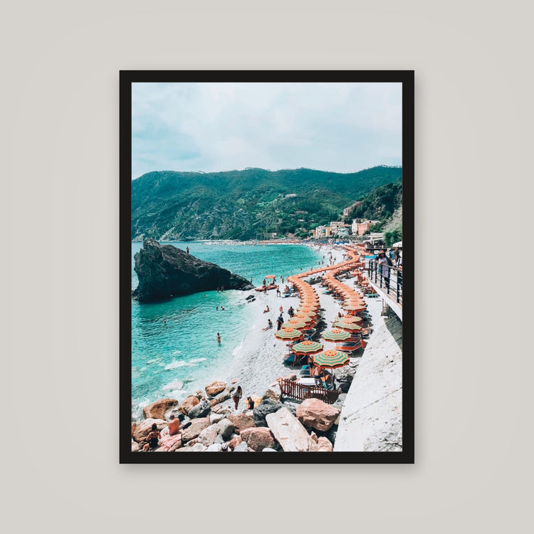 [auto-mockup] ORANGE UMBRELLAS POSTER - 18 x 24in.