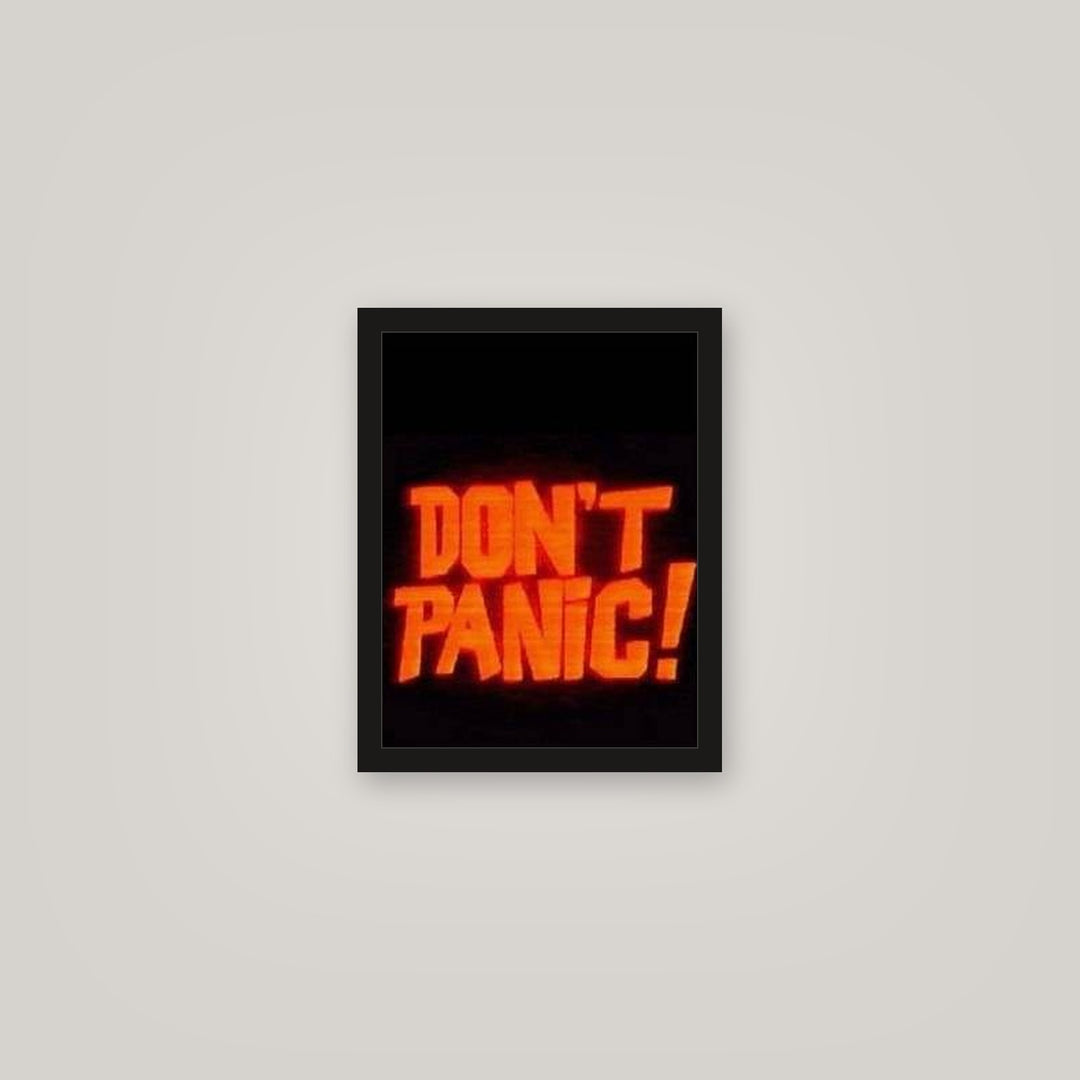 [auto-mockup] PANIC POSTER - 11 x 14in.