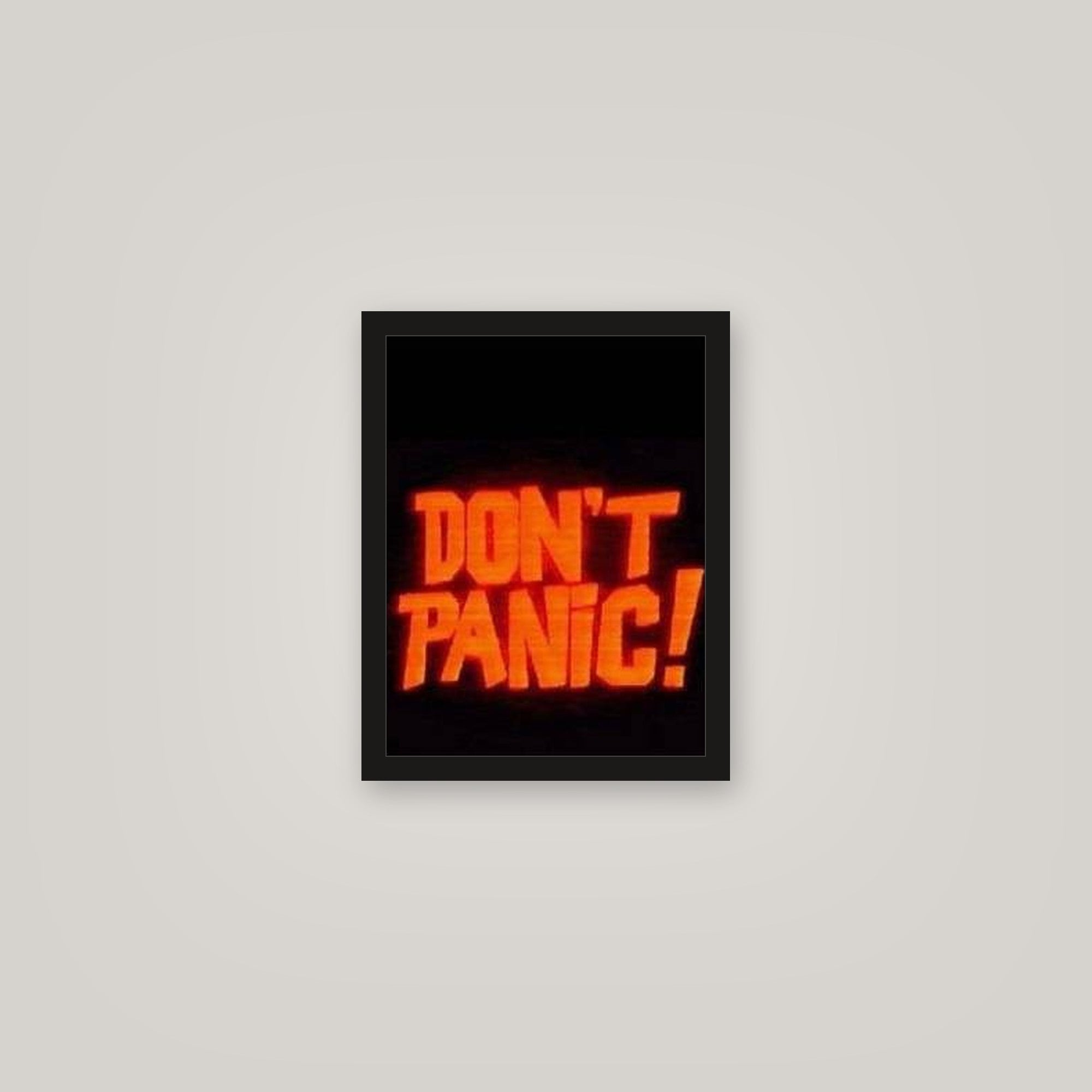 [auto-mockup] PANIC POSTER - 11 x 14in.