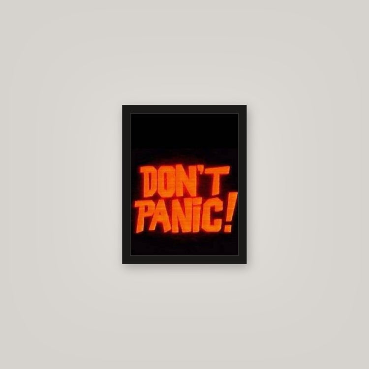 [auto-mockup] PANIC POSTER - 11 x 14in.