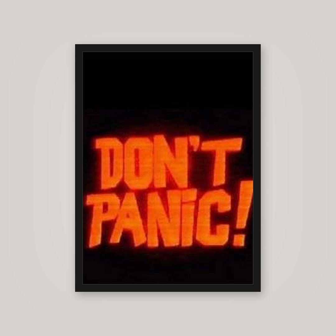 [auto-mockup] PANIC POSTER - 18 x 24in.
