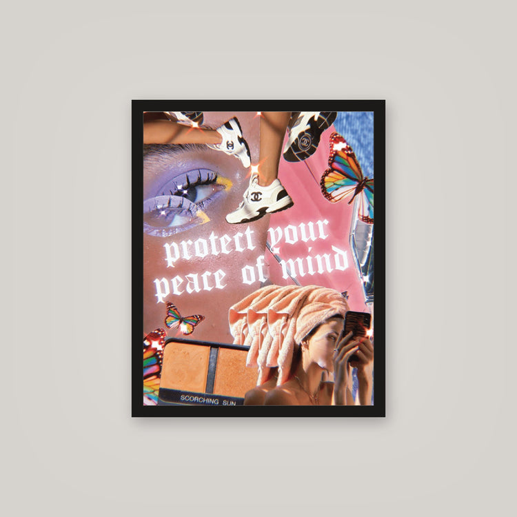 [auto-mockup] PEACE OF MIND POSTER - 16 x 20in.