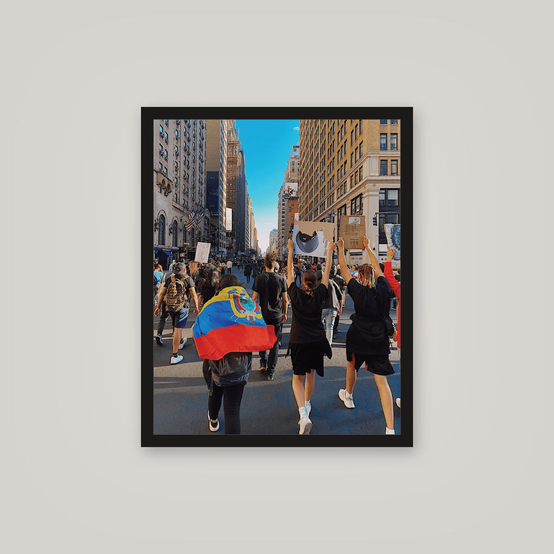 [auto-mockup] PEACEFUL PROTEST POSTER - 16 x 20in.