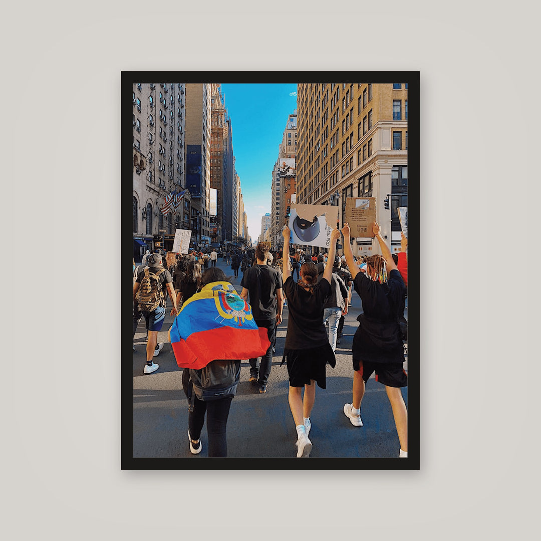 [auto-mockup] PEACEFUL PROTEST POSTER - 18 x 24in.