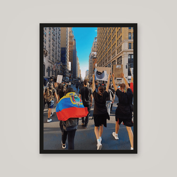 [auto-mockup] PEACEFUL PROTEST POSTER - 18 x 24in.