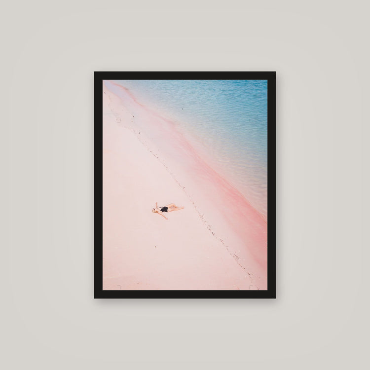 [auto-mockup] PINK BEACH POSTER - 16 x 20in.