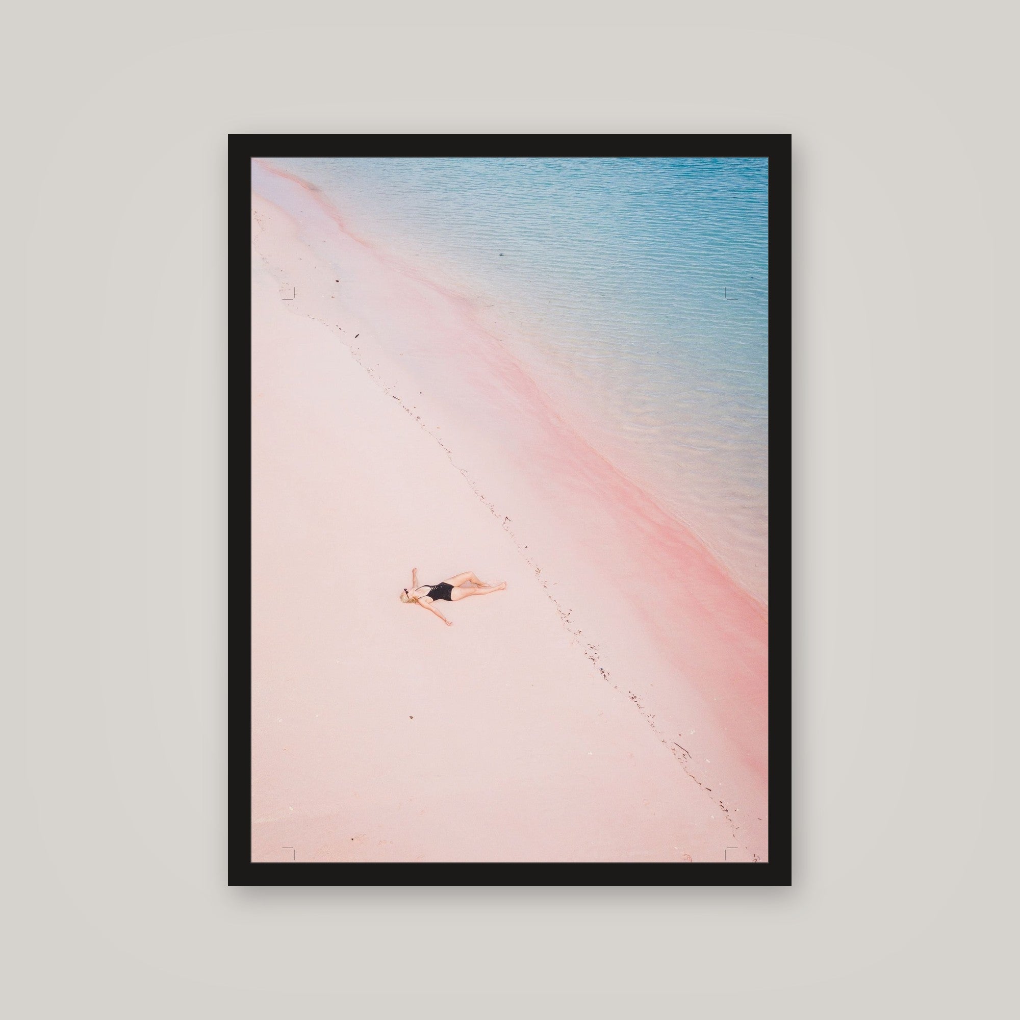 [auto-mockup] PINK BEACH POSTER - 18 x 24in.