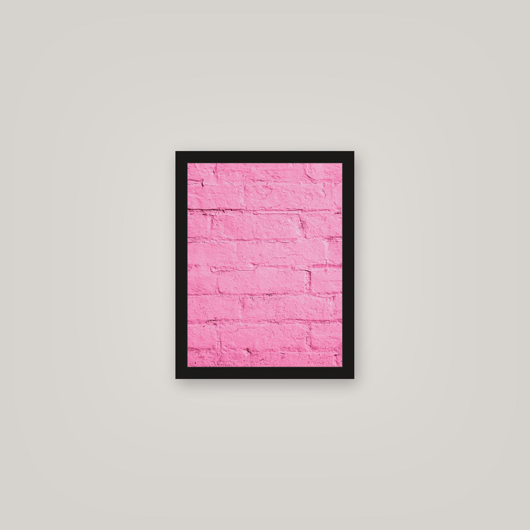 [auto-mockup] PINK BRICK POSTER - 11 x 14in.
