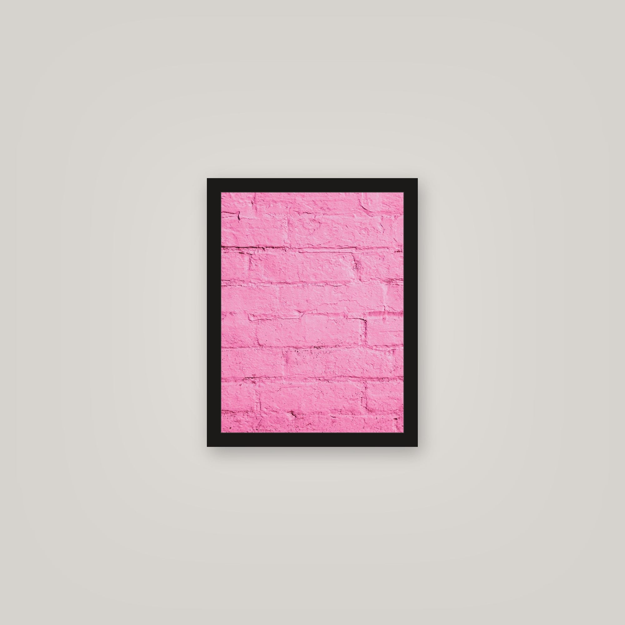 [auto-mockup] PINK BRICK POSTER - 11 x 14in.
