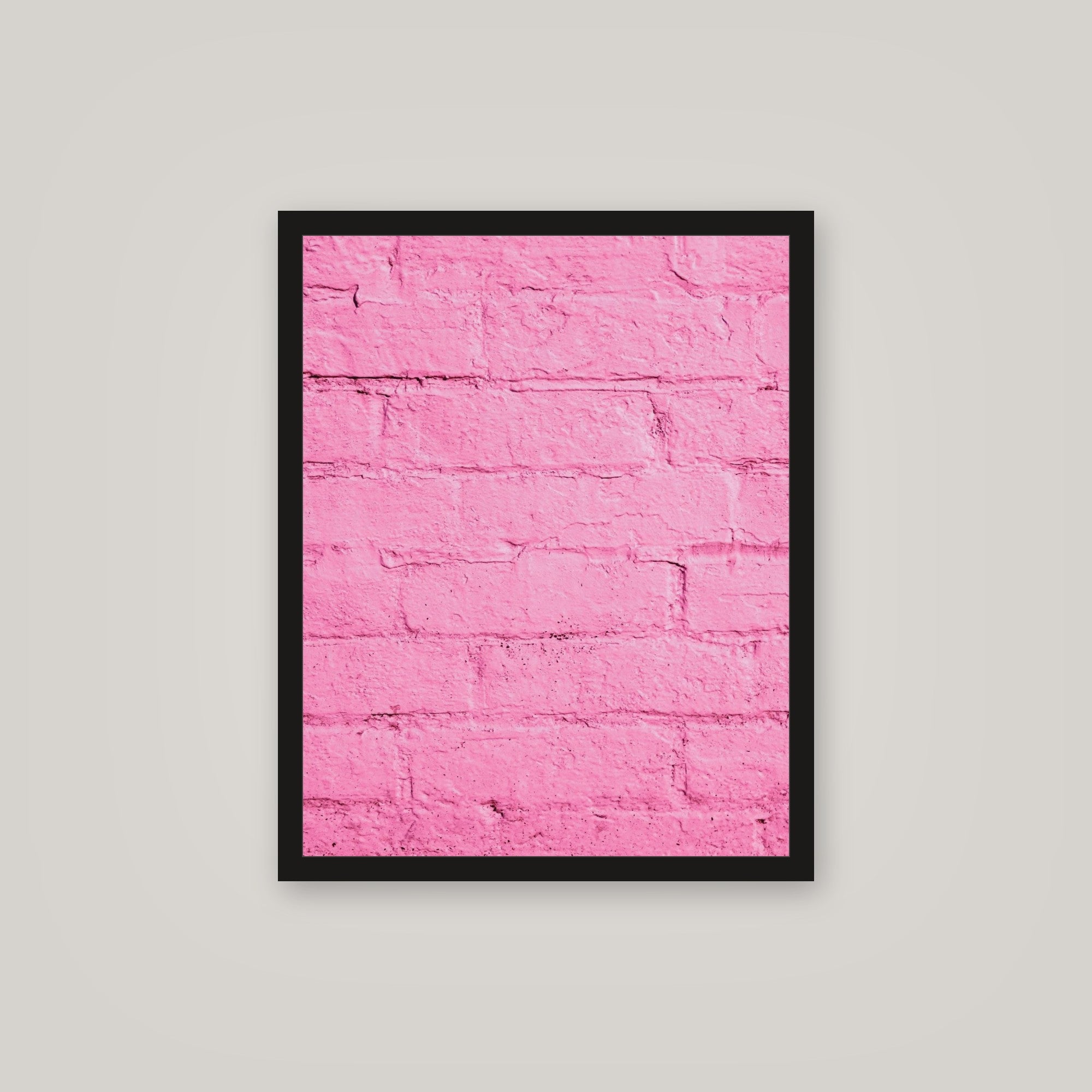 [auto-mockup] PINK BRICK POSTER - 16 x 20in.
