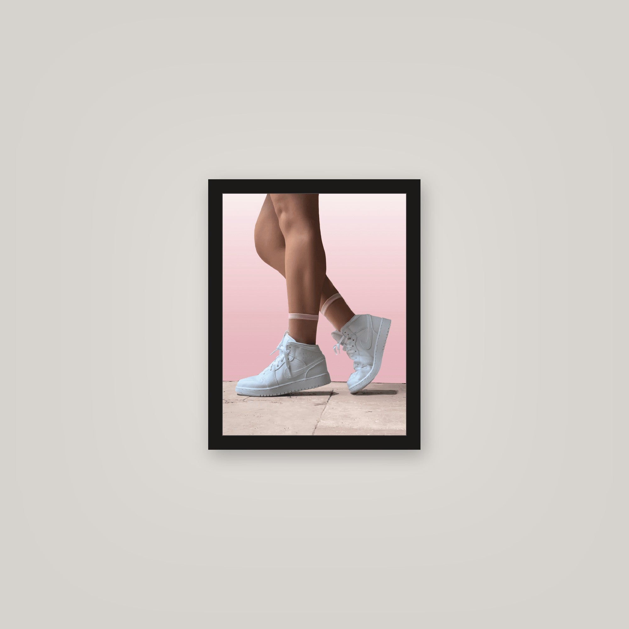 [auto-mockup] PINK FEET POSTER - 11 x 14in.
