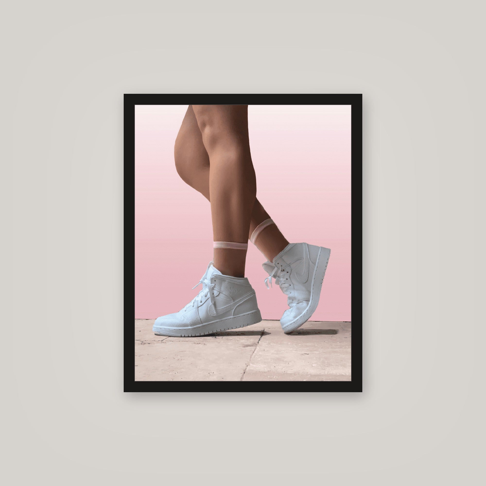 [auto-mockup] PINK FEET POSTER - 16 x 20in.