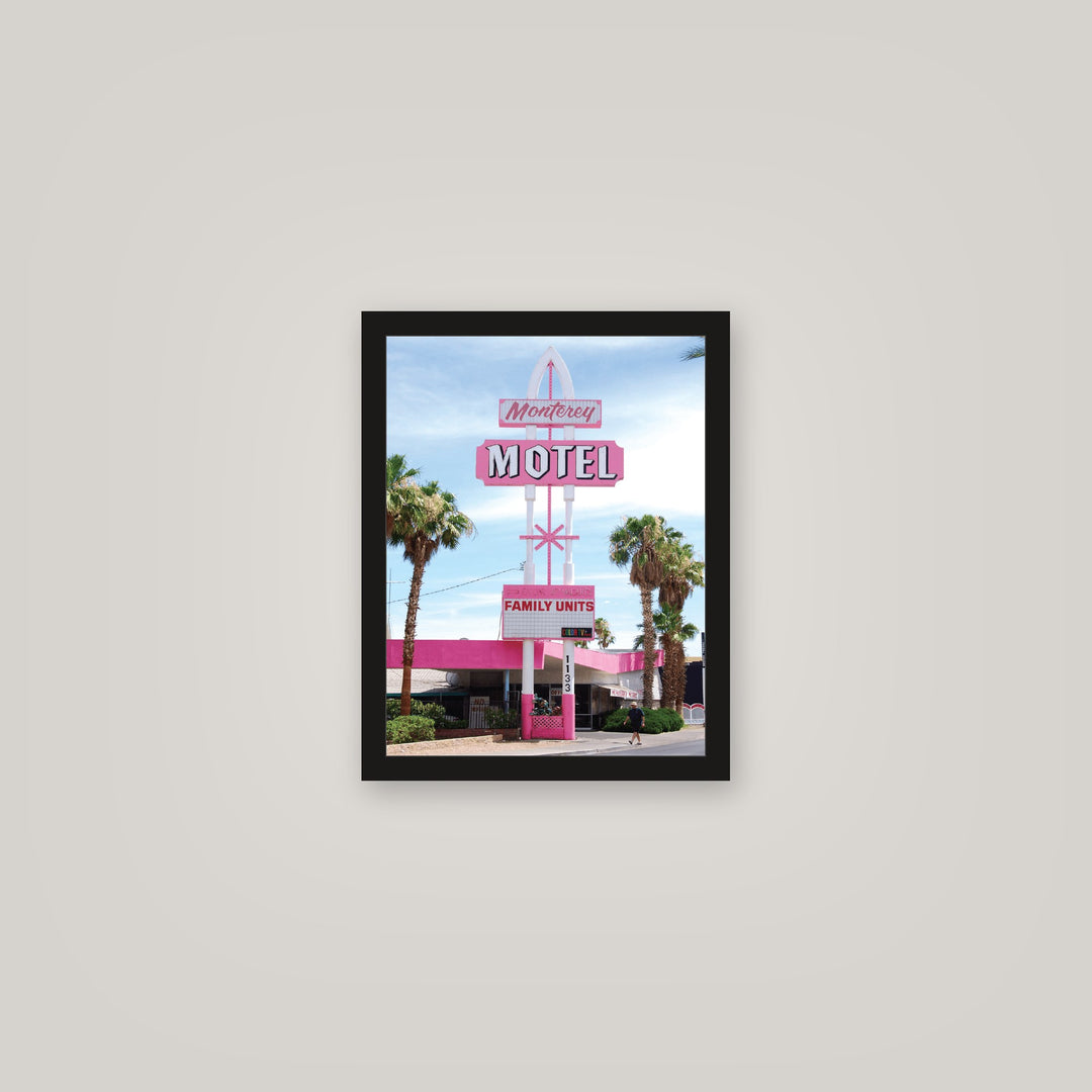 [auto-mockup] PINK MOTEL POSTER - 11 x 14in.