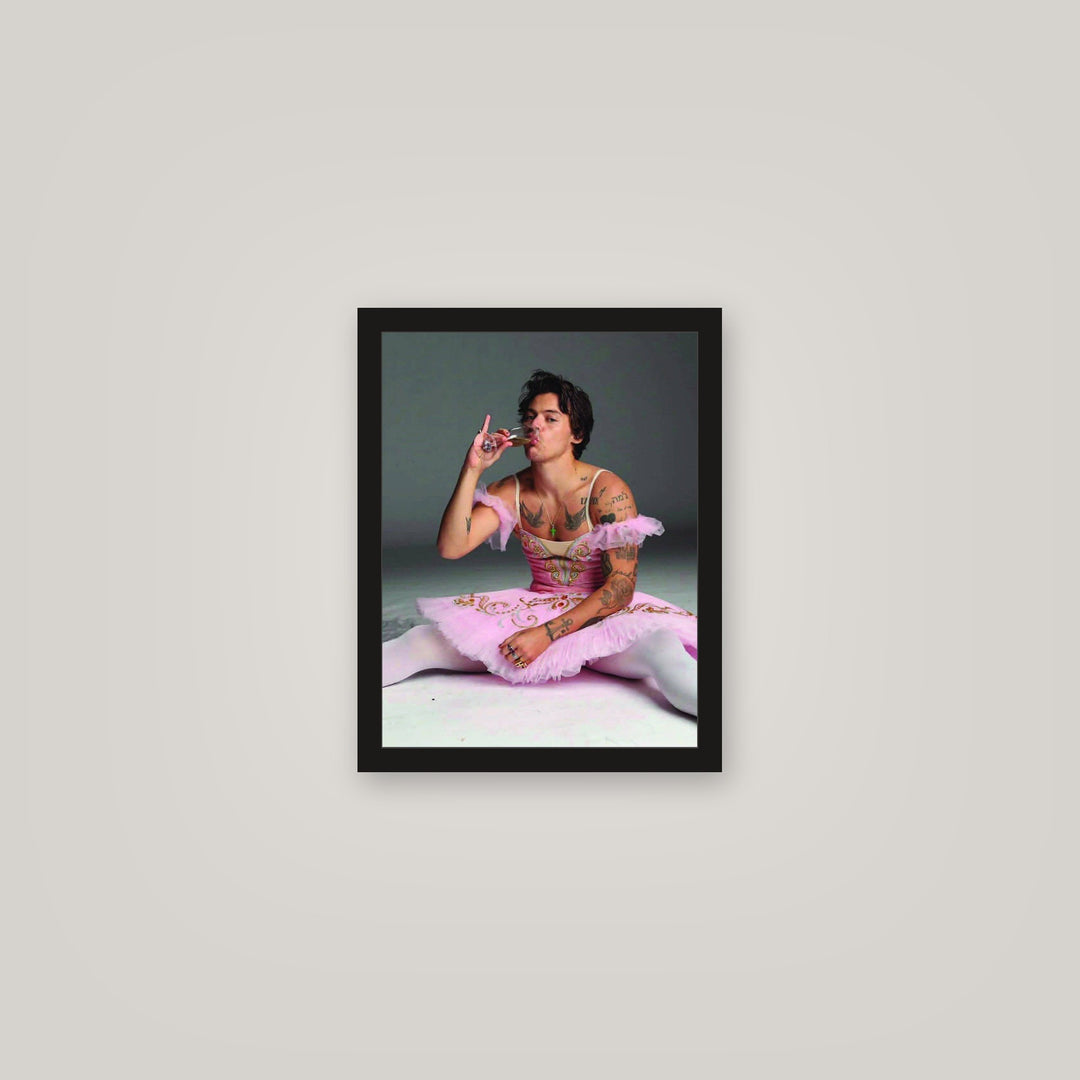 [auto-mockup] PINKY UP HARRY POSTER - 11 x 14in.