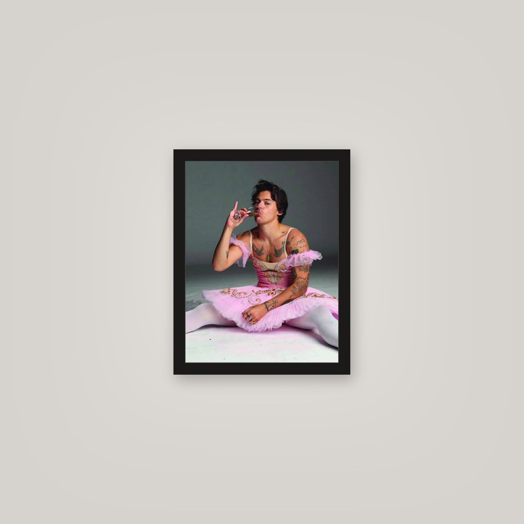 [auto-mockup] PINKY UP HARRY POSTER - 11 x 14in.