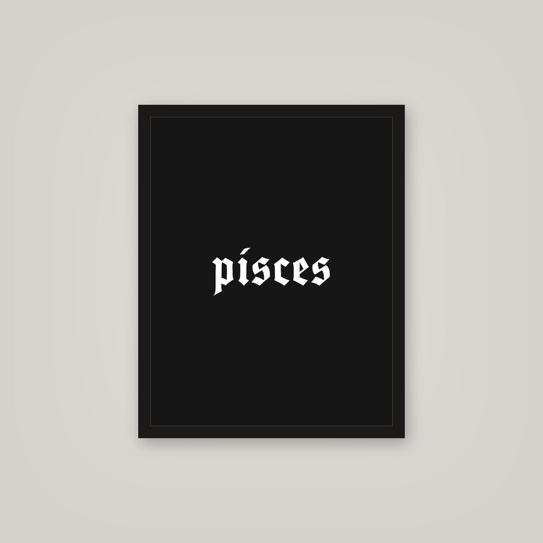 [auto-mockup] PISCES POSTER IN MULTIPLE COLORS - 16x 20in.