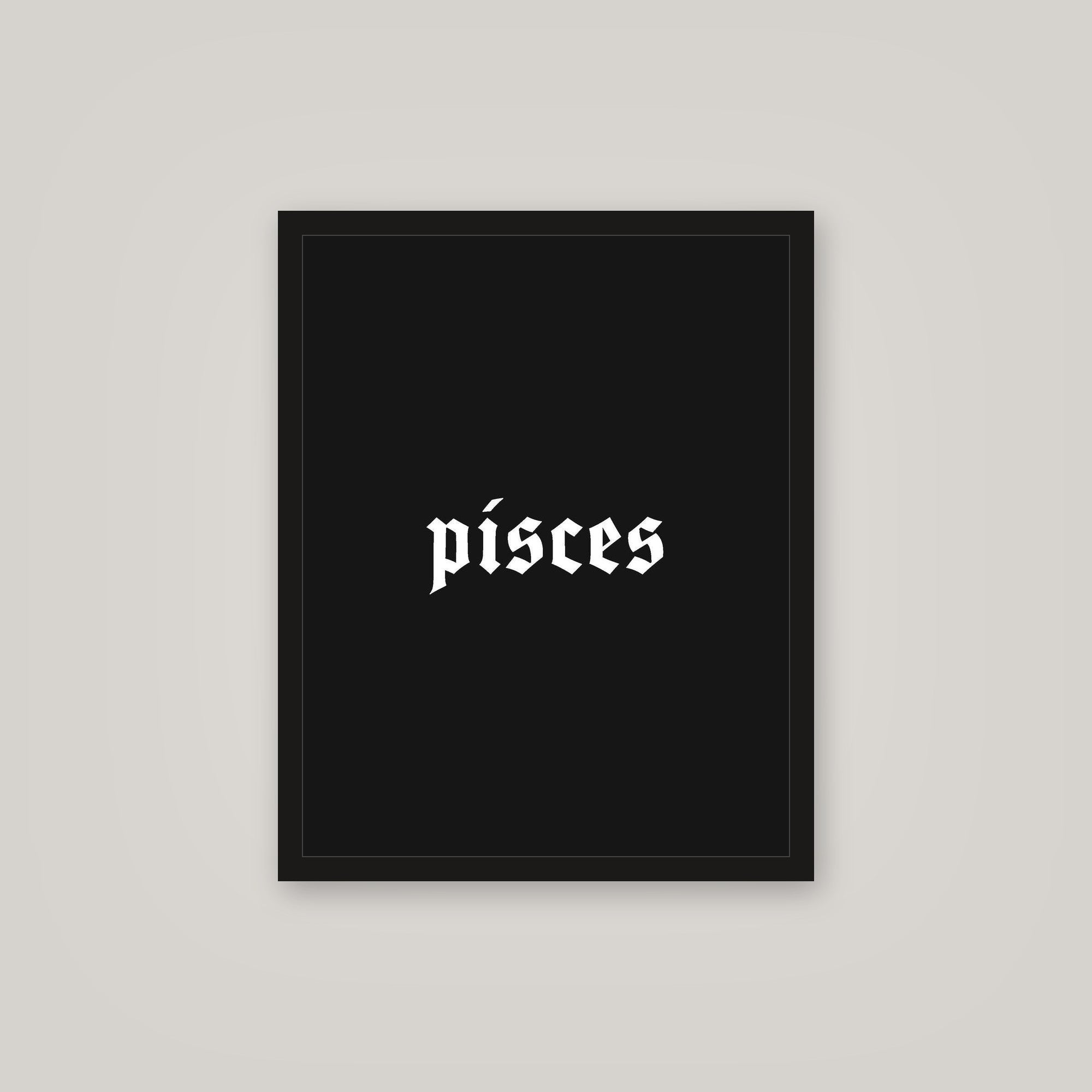 [auto-mockup] PISCES POSTER IN MULTIPLE COLORS - 16x 20in.