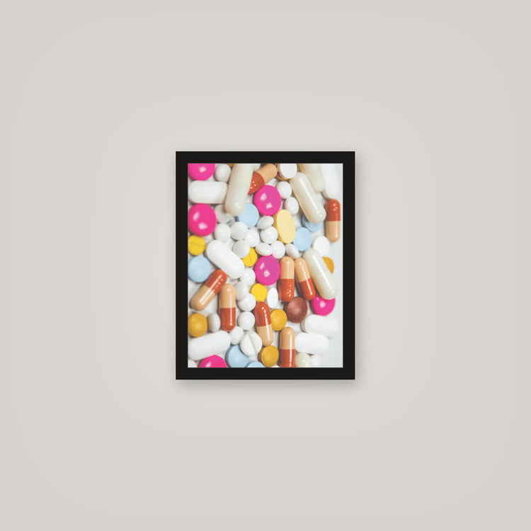 [auto-mockup] POPPIN PILLS POSTER - 11 x 14in.