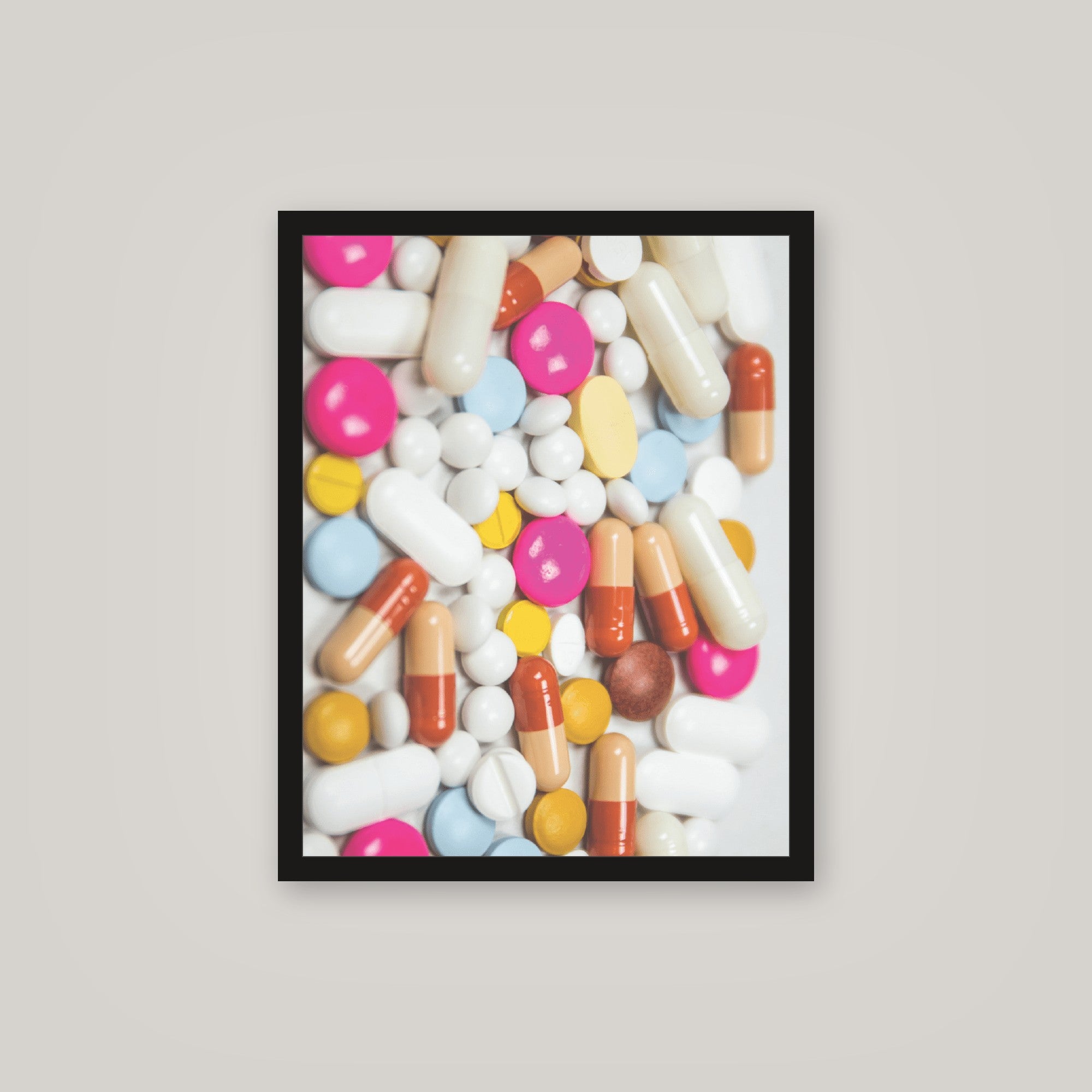 [auto-mockup] POPPIN PILLS POSTER - 16 x 20in.