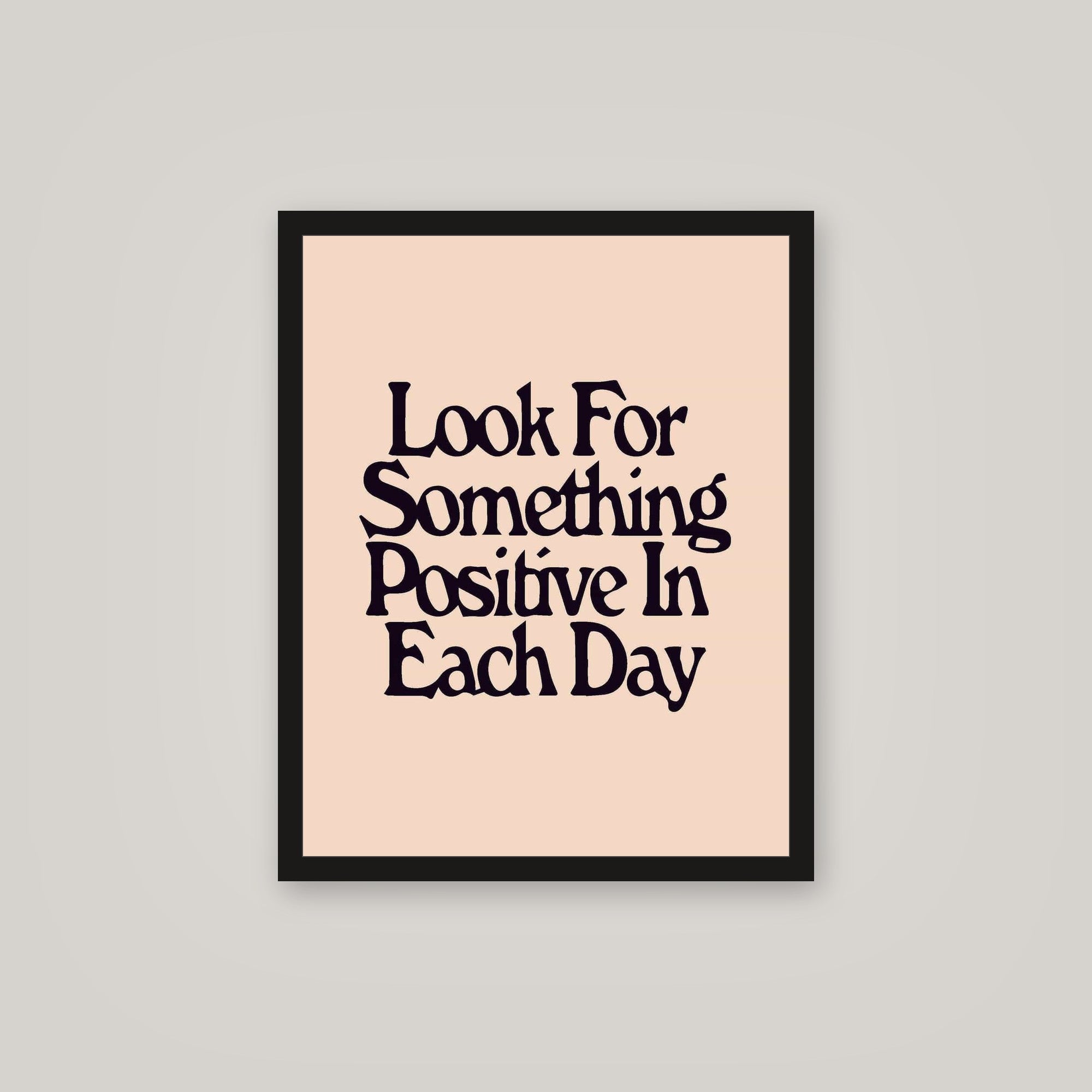 [auto-mockup] POSITIVE THOUGHTS POSTER - 16 x 20 in.