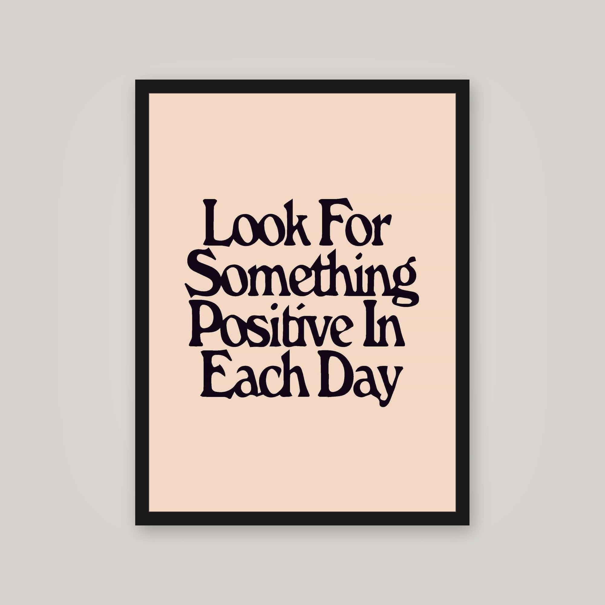 [auto-mockup] POSITIVE THOUGHTS POSTER - 18 x 24 in