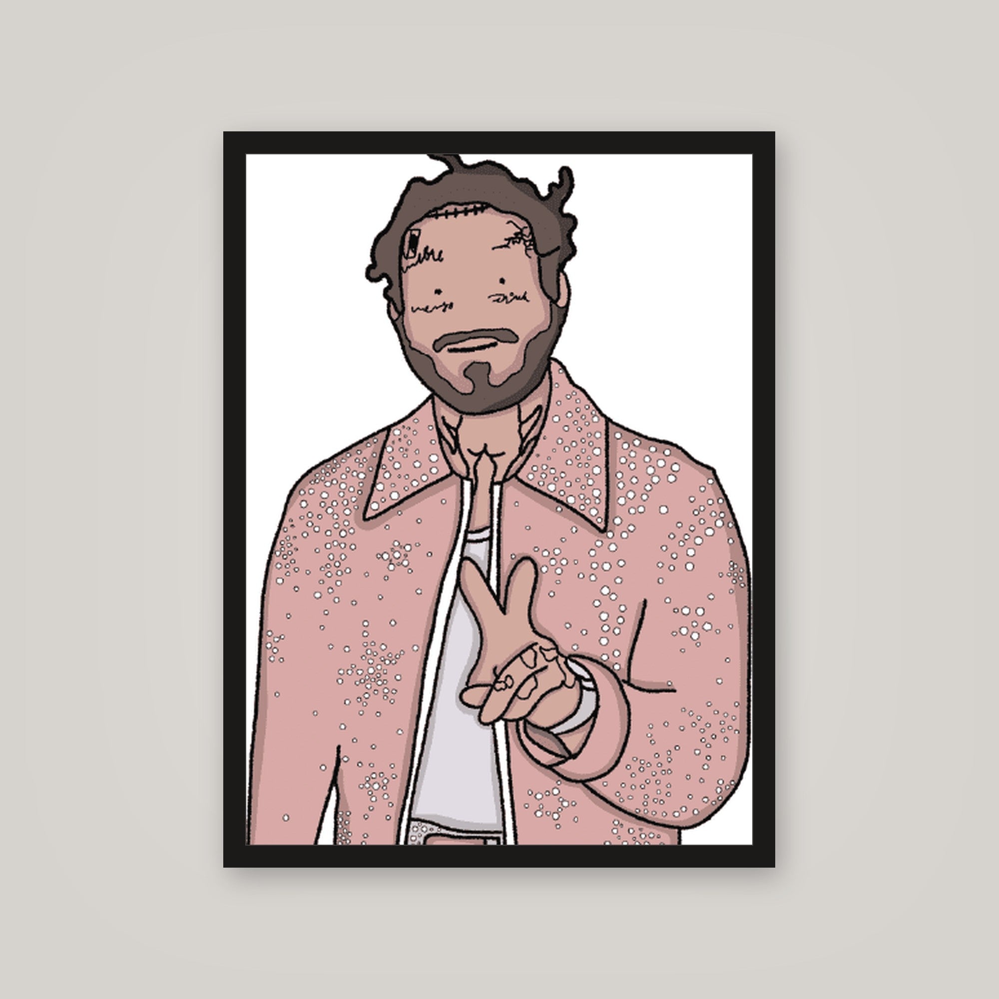 [auto-mockup] POST DRAWING POSTER - 18 x 24in.