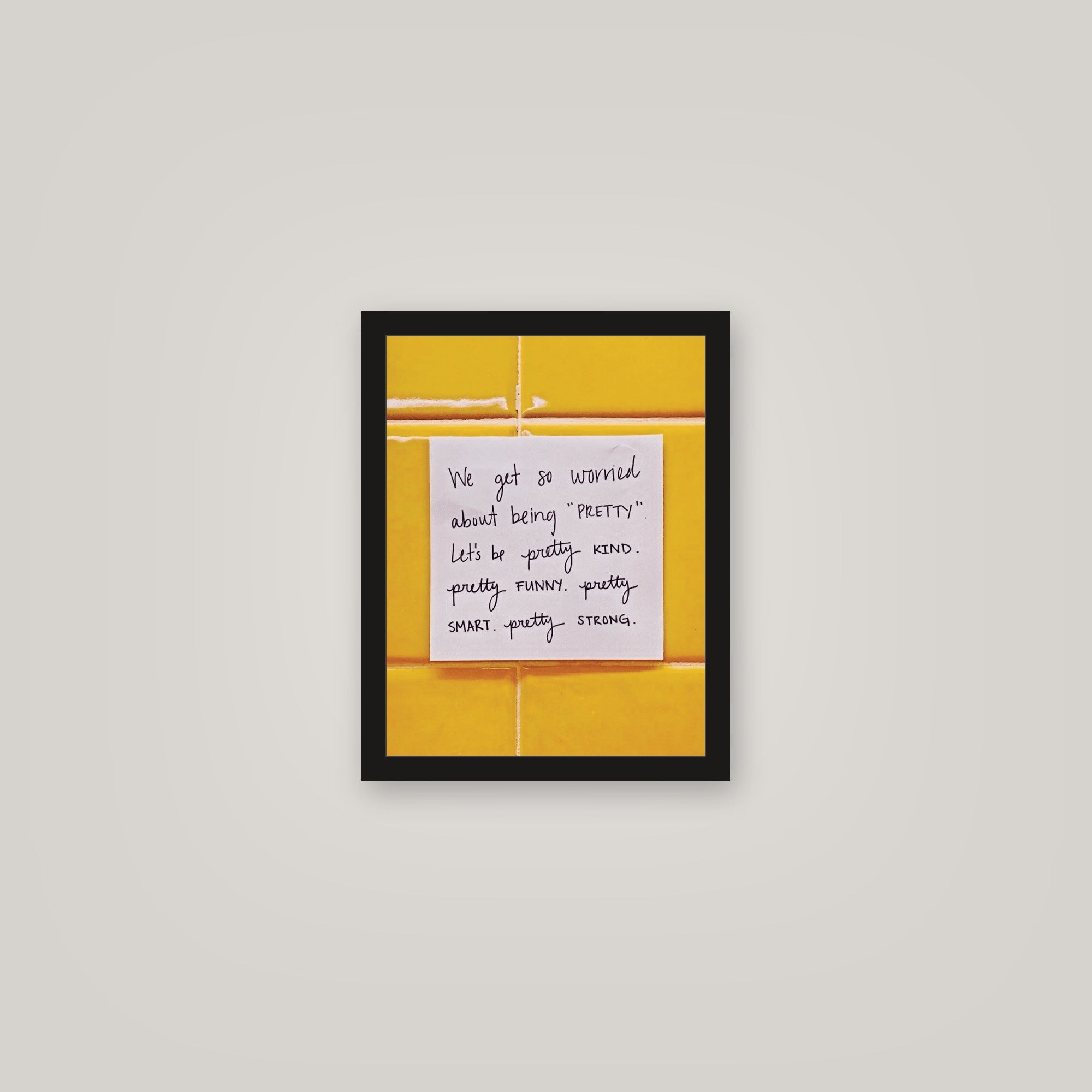 [auto-mockup] PRETTY EVERYTHING POSTER - 11 x 14in.